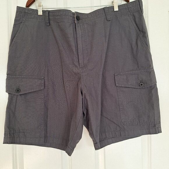 Izod Cargo Shorts Mens 42 Gray color - Picture 1 of 6
